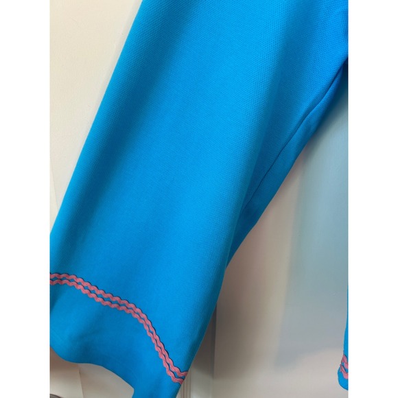 Victoria Dunn VD Lounge Turquoise Pink Hoodie Pink Ric Rak Size L - Picture 8 of 8